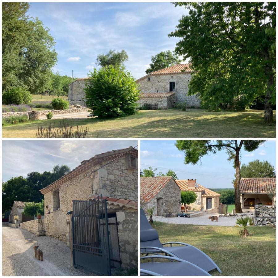 Les Fontanelles Du Quercy Blanc Villa Montcuq Exteriör bild